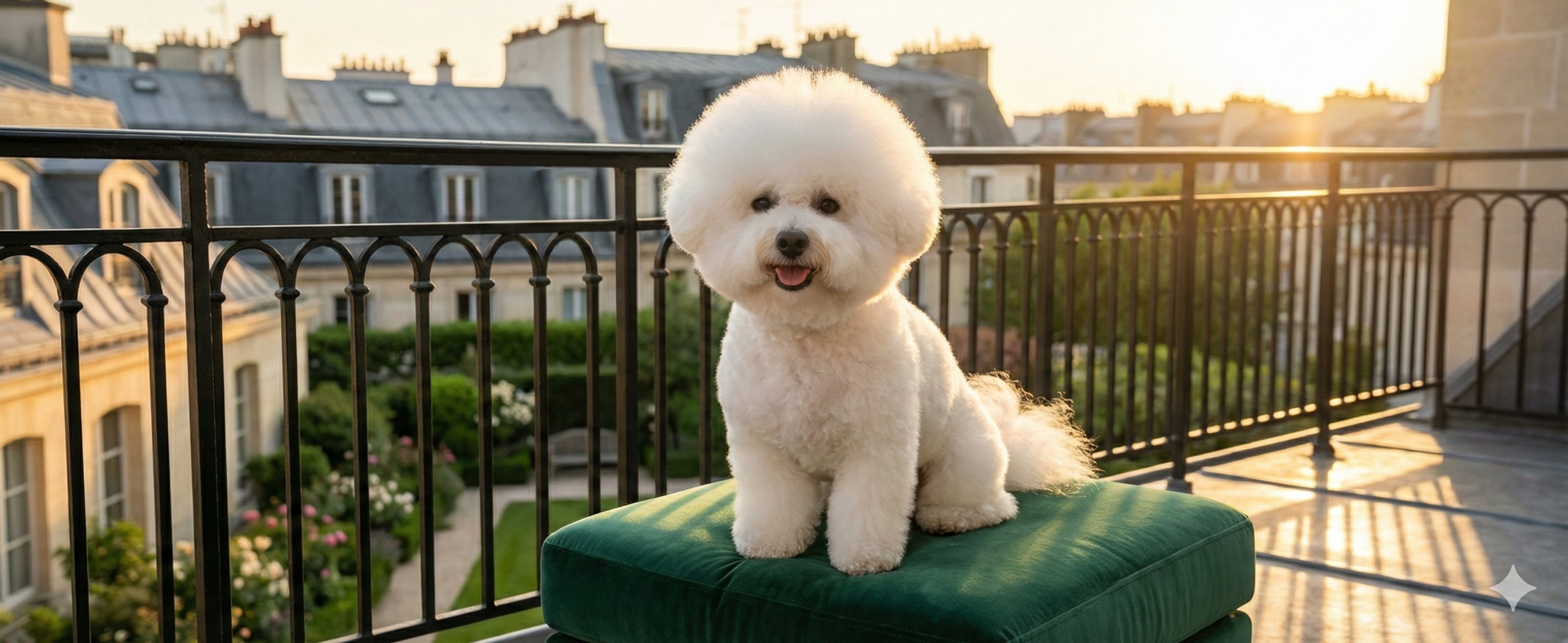 まんまるアフロカットのビション・フリーゼ